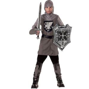 Valiant Knight Kid's  Costume Large 10-12 California Costumes 🆕⌚🏃FAST⚡💨🚚